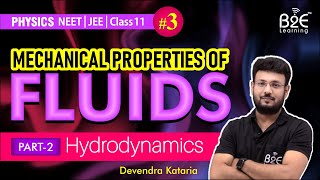 Mechanical Properties of Fluid 03  Part 2  Speed of Efflux  Venturimeter  Class 11th  NEET [upl. by Berwick272]