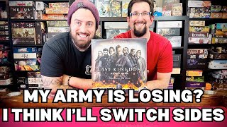 The Last Kingdom Board Game Review  First Impression  Kickstarter  Gamelyn Games [upl. by Shelly682]