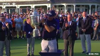 Phil Mickelson wins the pga championship 2021 final hole and winning putt [upl. by Oriole]