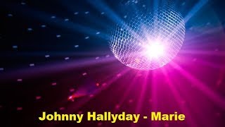 Johnny Hallyday  Marie Lyrics [upl. by Steady]