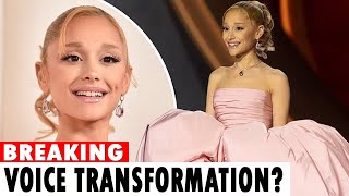 Did Ariana Grande Change Her Voice ‘The Wicked’ Star Reacts to Viral Fan Speculation [upl. by Harry]