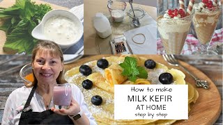 How to make Kefir at home  step by step [upl. by Skye347]