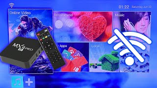 TV BOX NÃO PEGA INTERNET MXQ PRO 5G 4k Problema Wifi [upl. by Atinnod]