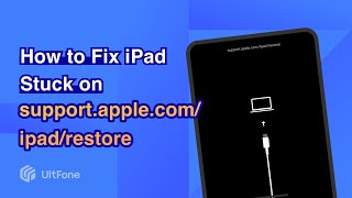 How to Fix iPad Stuck on supportapplecomipadrestore Screen 2023 [upl. by Anitsud664]