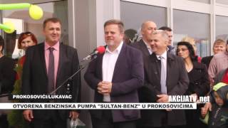 Otvorena benzinska pumpa SULTAN BENZ u Prokosovicima AKCIJA TV [upl. by Hnahk295]