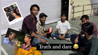 Raat 1200 bjhe rod pr truth and dare challenge 👍🏻 रात 1200 बजे रोड पर ट्रुथ एंड डेयर 😃 [upl. by Ettevad810]