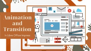 Animation and Transition in LibreOffice ImpressClass 6LinuxBasedCloud Animating Text and Objects [upl. by Damali]