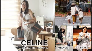 CELINE TRIOMPHE CANVAS SMALL or MEDIUM [upl. by Elleraj]