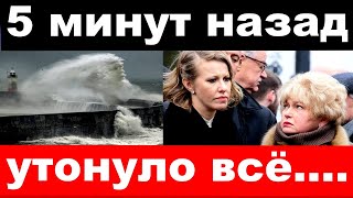 5 минут назад  утонуло всё  чп семья Собчак [upl. by Ocsicnarf389]