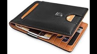 Travando RFID Protection Wallet Review [upl. by Vivie383]