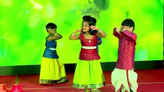 🎊Annual day celebration 20222023 Nursery kids😍 thith thimi thimi Tamil folk dance🎉 [upl. by Latreece]