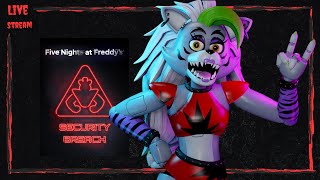 Five Nights at Freddys Security Breach Part 3 LIVE [upl. by Eityak]