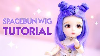 Spacebun Wig Tutorial [upl. by Beore]