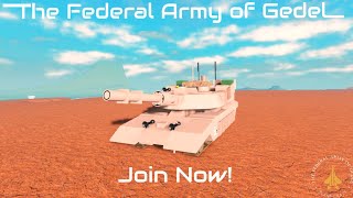 The Federal Army of Gedel  PvPFriend Group [upl. by Eentroc]