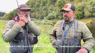 Tweed Foundation caught up with Mikael Frodin and Phil Ellis on Tweedswood beat [upl. by Atiram]