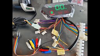 How to Wire in a VEVOR 48V 2000W Motor Controller and Brushless DC Motor [upl. by Tesler658]