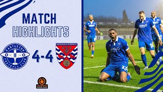 EIGHTGOAL THRILLER 🔥  SPITFIRES 44 DAGENHAM amp REDBRIDGE  Vanarama National League  010124 [upl. by Eillat]