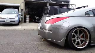 350Z ＶＱ35HR ＴＯＭＥＩ 272℃ BIG camshaft tuning [upl. by Acirederf]