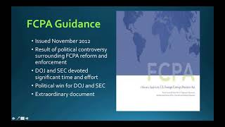 The FCPA Guidance  Practical Compliance Solutions November 2014 [upl. by Comras379]