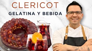 SANGRIA o CLERICOT en bebida o gelatina una vuelta de rosca al vino tinto [upl. by Octavia87]