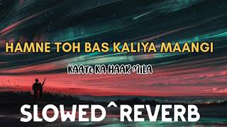 PyasaHamne Toh Bas Kaliya Maangi KAATO ka HaAr miLa slowed and reverbs [upl. by Heigho]