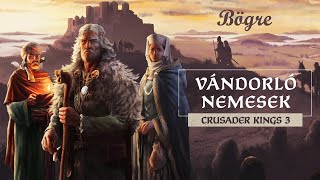 Középkori kirándulás  Crusader Kings 3 Wandering Nobles DLC és 114 patchbemutató [upl. by Atinehc]