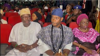 LATEEF ADEDIMEJI MR LATIN amp OGUN STATE DEPUTY GOVERNOR AT LISABI MOVIE PREMIERE IN ABEOKUTA [upl. by Eniagrom]