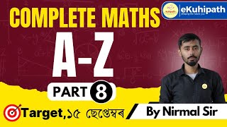 Complete Maths Part 8  Profit and loss by Nirmal Sir assamdirectrecruitment education maths [upl. by Pellikka]