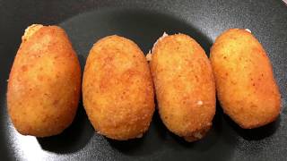 Como hacer Croquetas de queso [upl. by Nautna]