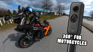 Is this the BEST 360 camera for Motorcycles  Insta360 ONE X2 [upl. by Kirtley]