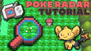 Poké Radar Shiny Hunting Tutorial  DiamondPearlPlatinum [upl. by Neelrahc]