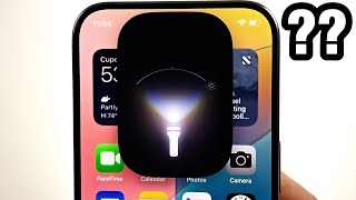 New Flashlight Not Working iPhone iOS 18 SOLVED Torch Animation Not Showing Fix [upl. by Arraet]