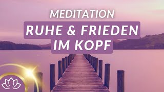 Befreie dich in 15 Minuten von Stress amp innerer Unruhe I Meditation [upl. by Salakcin114]