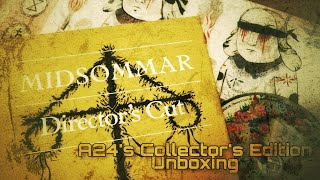 Midsommar Directors Cut  Limited Collectors Edition A24 Digibook 4K UHD Unboxing Ari Aster [upl. by Efthim]