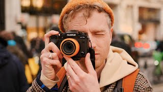 A Day of Street Photography with a £100 Fujifilm X Mount Lens [upl. by Kashden]