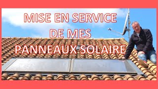 MISE EN ROUTE DE MES PANNEAUX SOLAIRES [upl. by Eremehc]