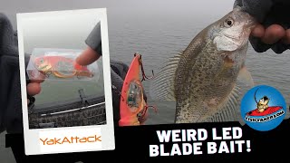 Catching Fish on a Crazy Chinese LED Lure fishing crappie fishingvideo [upl. by Nahor]