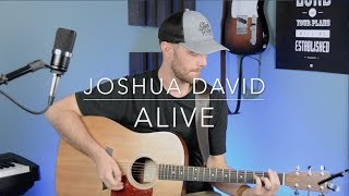 quotAlivequot Big Daddy Weave  Joshua David Acoustic Cover [upl. by Miahc]