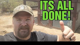 Final build steps and full chicken coop tour [upl. by Conroy]