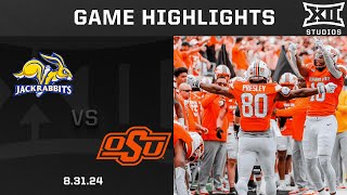 South Dakota State vs Oklahoma State Game Highlights  2024 Big 12 Football [upl. by Zora]