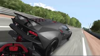 Lamborghini Sesto Elemento Top Speed Run of 200mph [upl. by Yrffoeg]