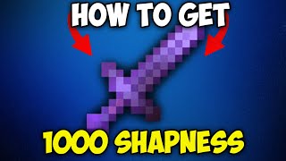 How to Get Sharpness 1000 Sword In Minecraft Bedrock 2024 Windows PS4 PS5 Xbox Nintendo Switch [upl. by Lokim]