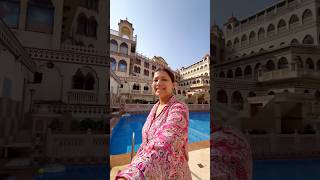 Paheli bar Raja Rani k tarah Luxurious Fort mai rahe😍 shorts minivlog dailyvlog [upl. by Scotney]