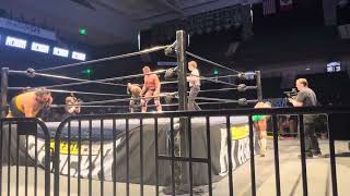 WrestlePro Alaska Tag Team ChampionshipFallah Bahh amp KM vs Calvin James amp Kid Money w YT Jones [upl. by Hynes]