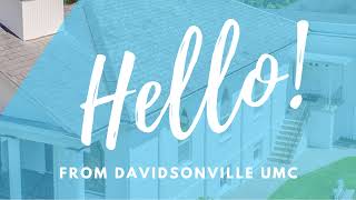 Davidsonville United Methodist Church MD Live Stream [upl. by Avrenim]