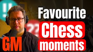 Favoutire chess moments of commentator GM Jon Ludvig Hammer [upl. by Cher]