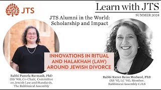 Innovations in Ritual and Halakhah Law Around Jewish Divorce [upl. by Tresa]