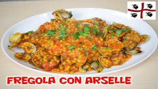 FREGULA CON ARSELLE RICETTA SARDA  Il sapore della tradizione sarda [upl. by Roderick]