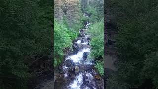 Mountain Creek Waterfalls adventure hiking backcountry montana asmr water [upl. by Levina]