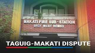 TaguigMakati dispute Fire stations in Embo barangays reopen days after closure [upl. by Pickens]